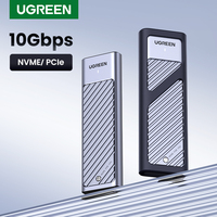 UGREEN M.2 NVMe SSD Case 10Gbps NVMe to USB Adapter USB 3.2 Gen 2 Enclosure for NVME PCIE SSD Disk Box Supports M and B&M Keys