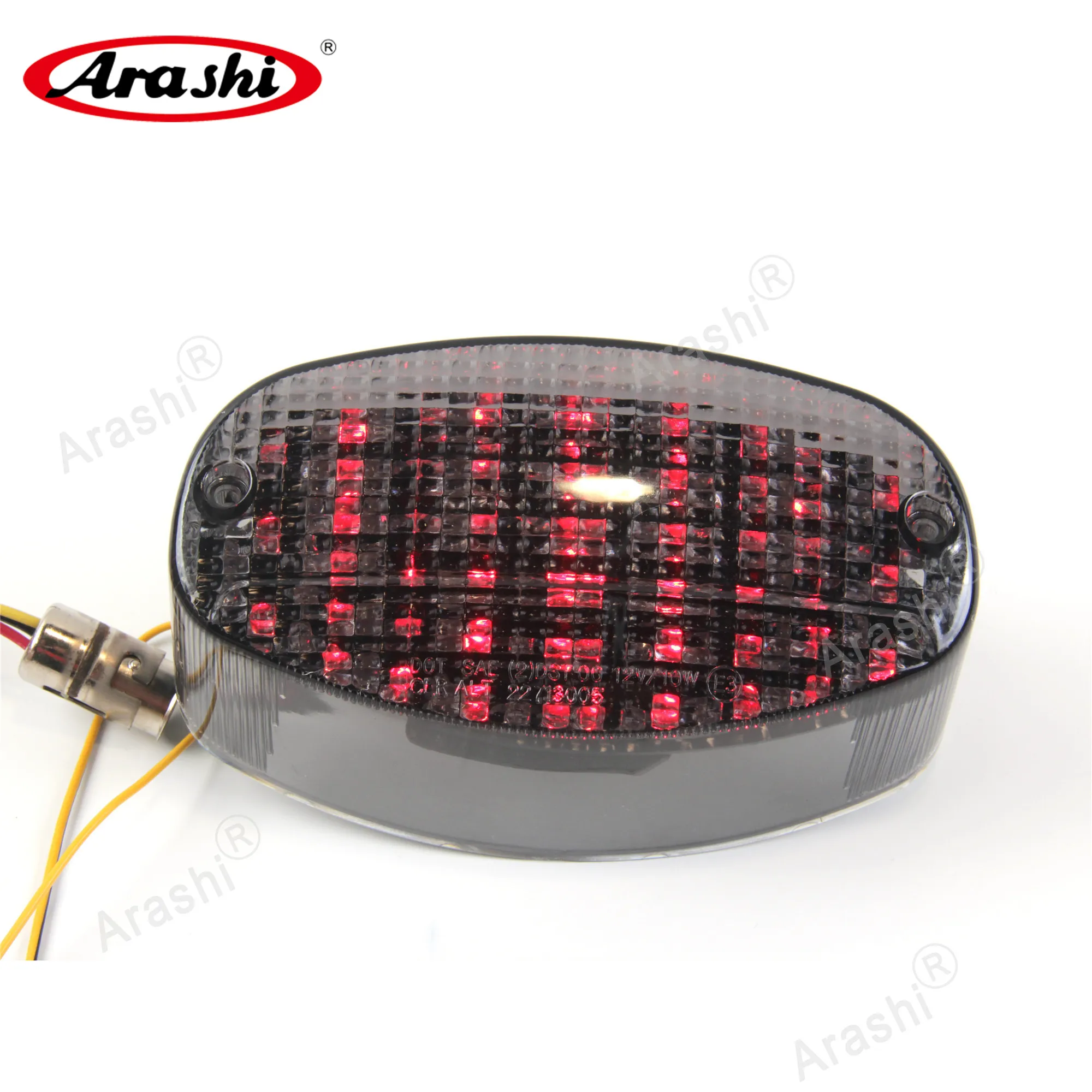 

Arashi LED Taillight For YAMAHA Vstar 650 / 1100 Custom Version 1999-2007 Rear Brake Turn Signal Running Tail Light Lamb