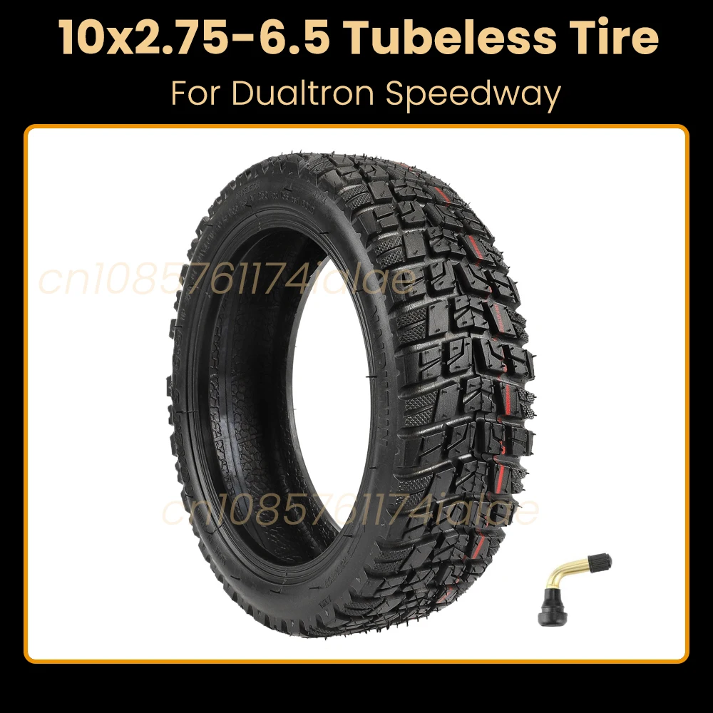 

10-дюймовая внедорожная бескамерная шина 10x2,75-6,5 для электрического скутера Dualtron Speedway, аксессуары для нескользящих шин