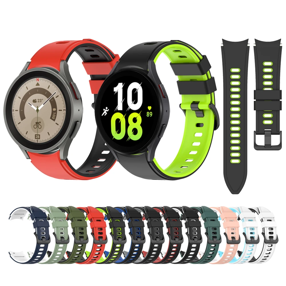 لون حزام لسامسونج غالاكسي ساعة 5 4 40 مللي متر 44 مللي متر/ساعة 5 برو 45 مللي متر الفرقة المغناطيسي مشبك ل غالاكسي ساعة 4 الكلاسيكية 42 مللي متر 46 مللي متر