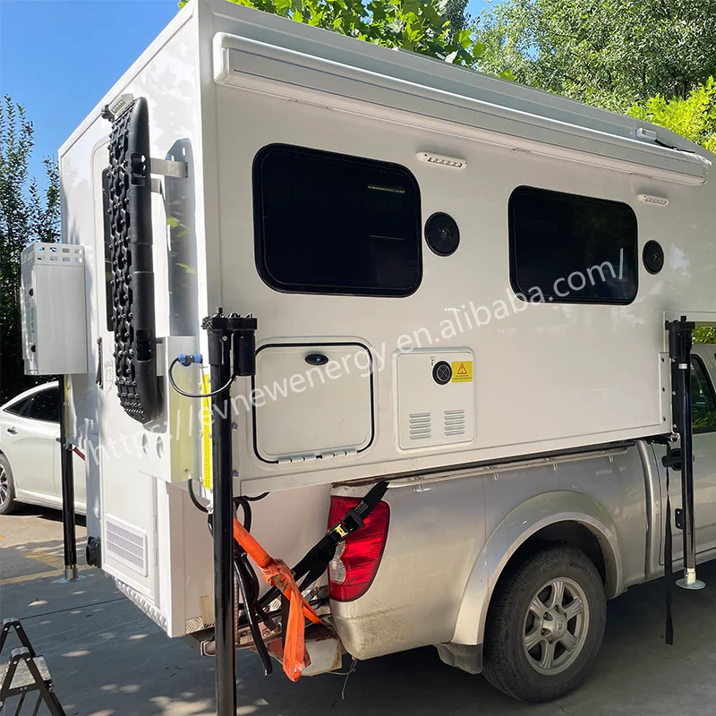 Custom Size Layout Rank High Quality Pickup Motorhome Hard Camper Slide in Tacoma Truck Camper