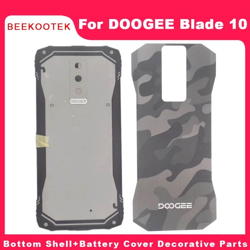 New Original DOOGEE Blade 10 Battery Cover Bottom Shell Back Cover Decorative Parts Accessories For DOOGEE Blade 10 Smart Phone