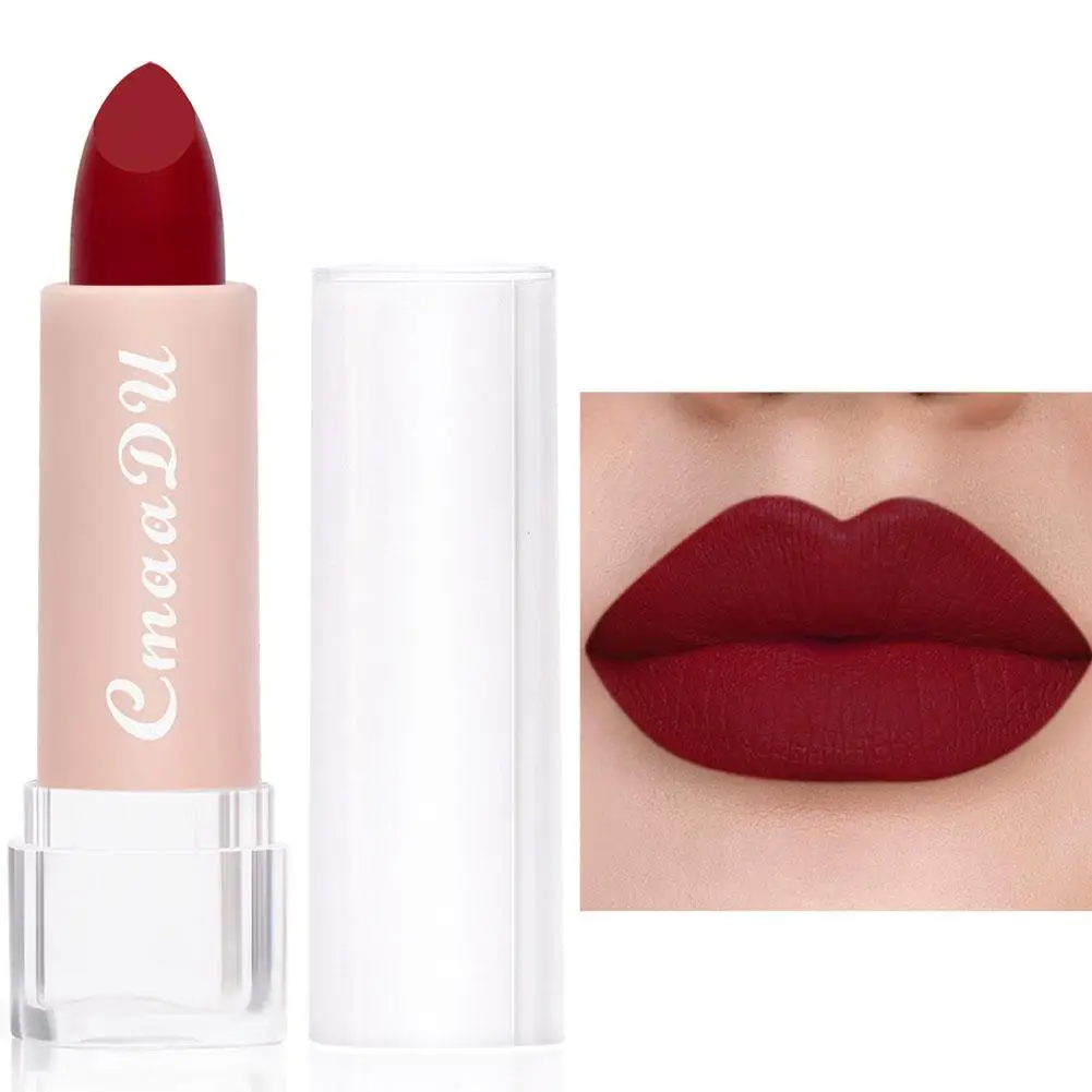 15colors Lipstick Waterproof Lasting Velvet Matte Moisturizing Charm Gloss Lip Beauty Lip Makeup Nude Cosmetics Sexy S7C6