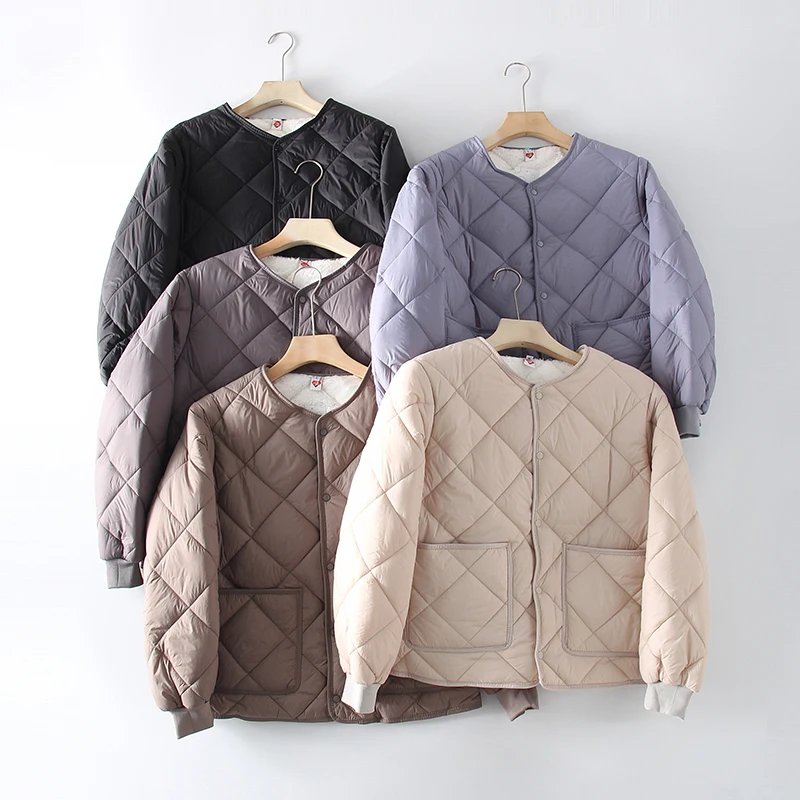 

Новая легкая мужская куртка из хлопка с ромбовидной строчкой для активного отдыха, осенне-зимнее теплое хлопковое пальто, модная модель