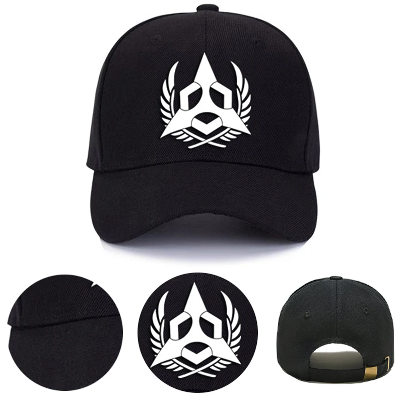 

Game Tekken8 Reina Cosplay Hat Women Disguise Black Hat Headgear Fantasia Adult Halloween Party Costume Accessories Baseball Cap