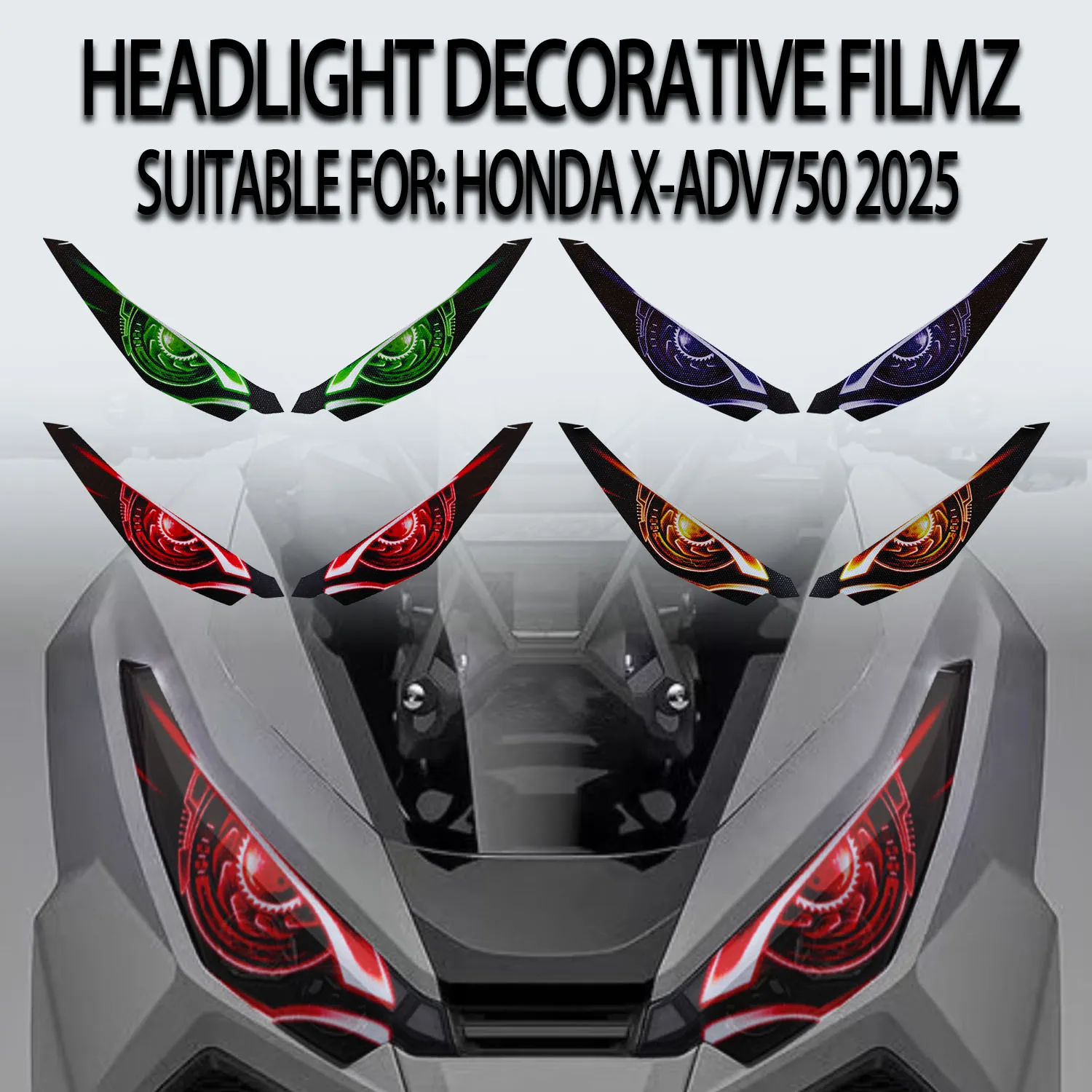 

For Honda X-ADV750 2025 Lamp Protection Sticker Decorative Film
