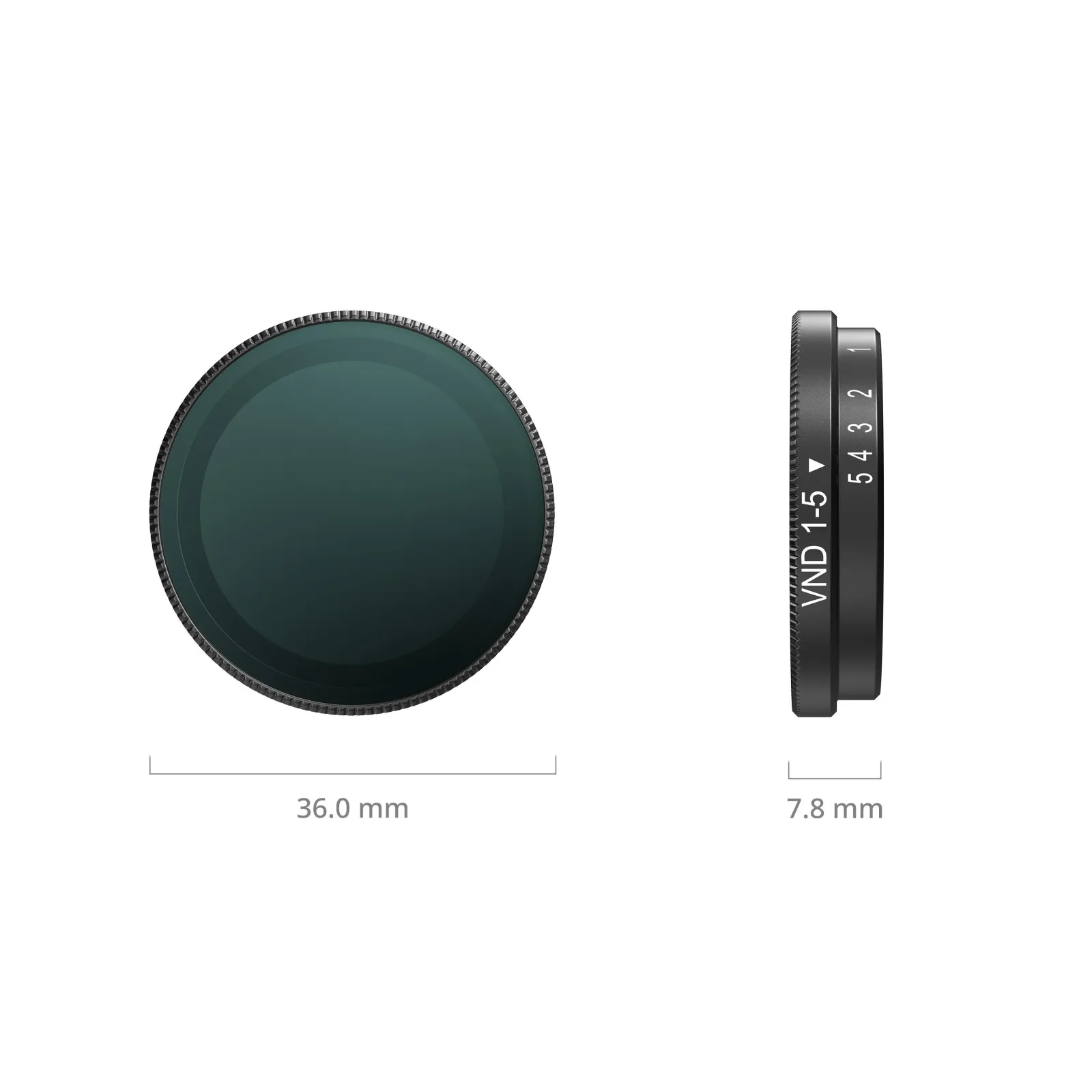 مرشح إيقاف SmallRig VND 1-5 لـ DJI Osmo Nano Premium الزجاج البصري تعديل دوار فوري -5788 #4