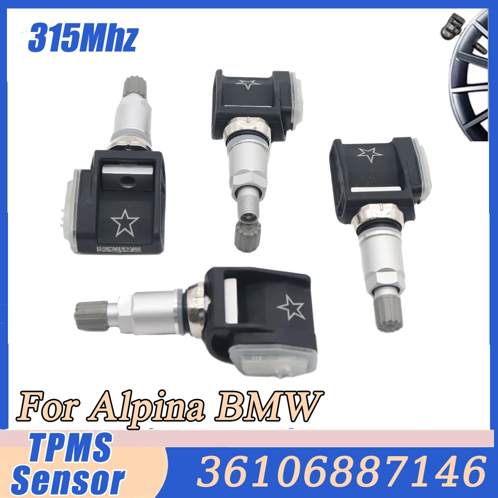 XUAN NEW TPMS Tire Pressure Monitoring Sensor 36106887146 315MHZ For BMW X7 X6 M2 For Alpina XD4 XD3 For Rolls-Royce Cullinan