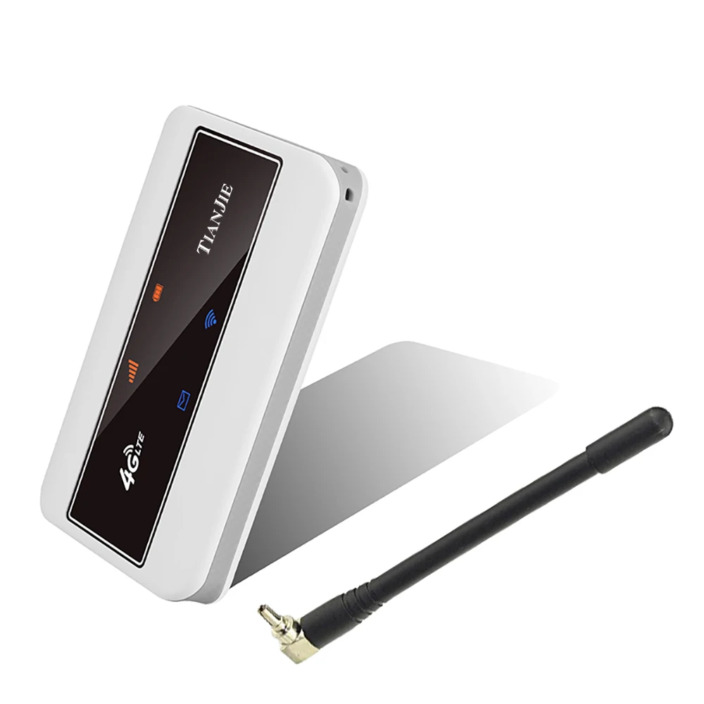 TIANJIE MF904 4G Mobile WiFi Router Mifi With Wifi Hotspot,2100mAh Battery Portable Router,150Mbps Support Global Band Business