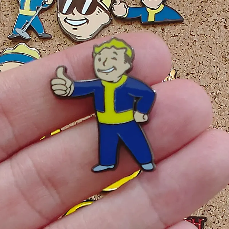 ألعاب أفلام الرسوم المتحركة الصلبة المينا دبابيس التلبيب دبابيس شارات على ظهره اكسسوارات للمجوهرات دبابيس الموضة الملحقات #4