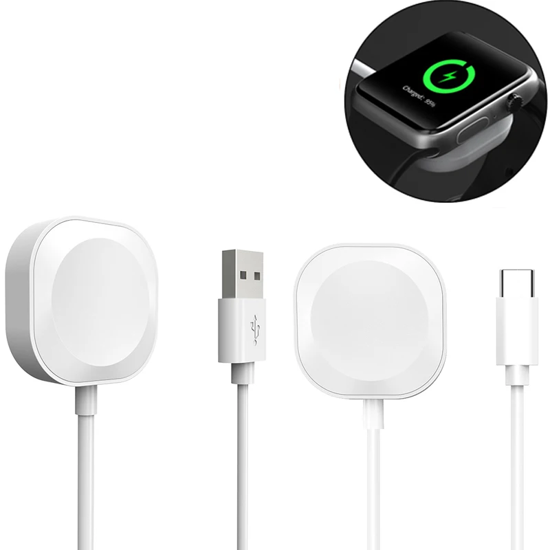 Wireless Type C USB Charging Cable PD Charger For Apple Watch Ultra 49mm Series 9/8/7/SE/6/5/4/3/2 45mm 41mm 44mm 40mm 42mm 38mm