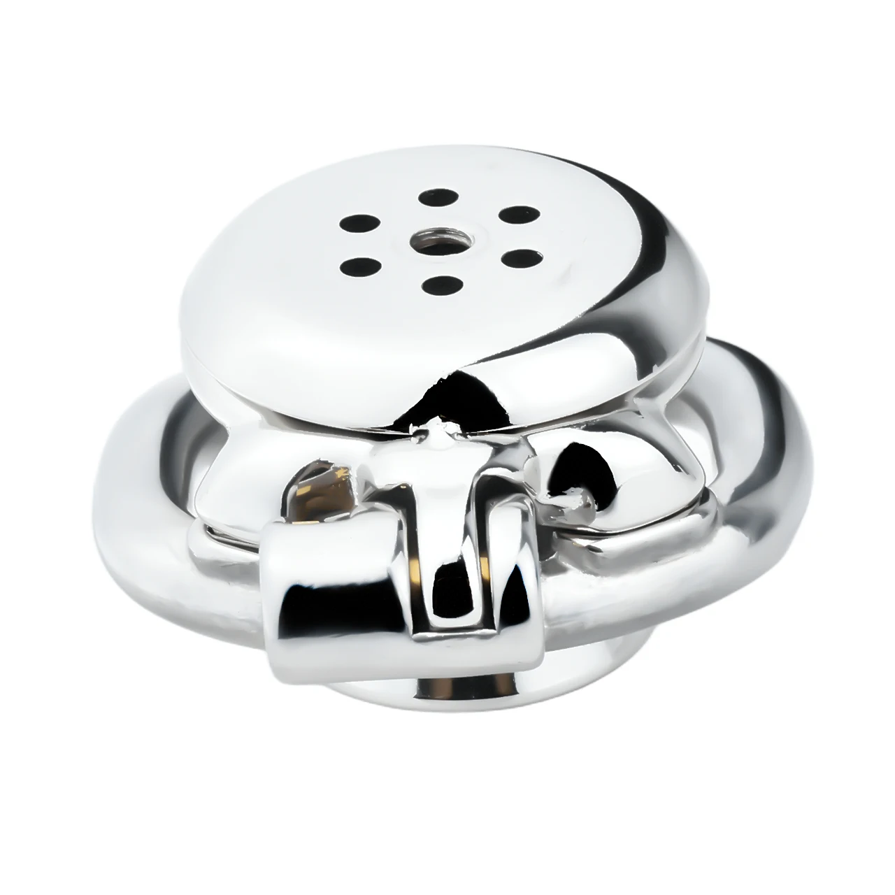 FRKO Flat Inverted Sissy Chastity Cage Device Stainless Steel Penis Lock Rings Slave Gay Fixed Metal Urine SM Sex Tooys Man 정조대 - view 4