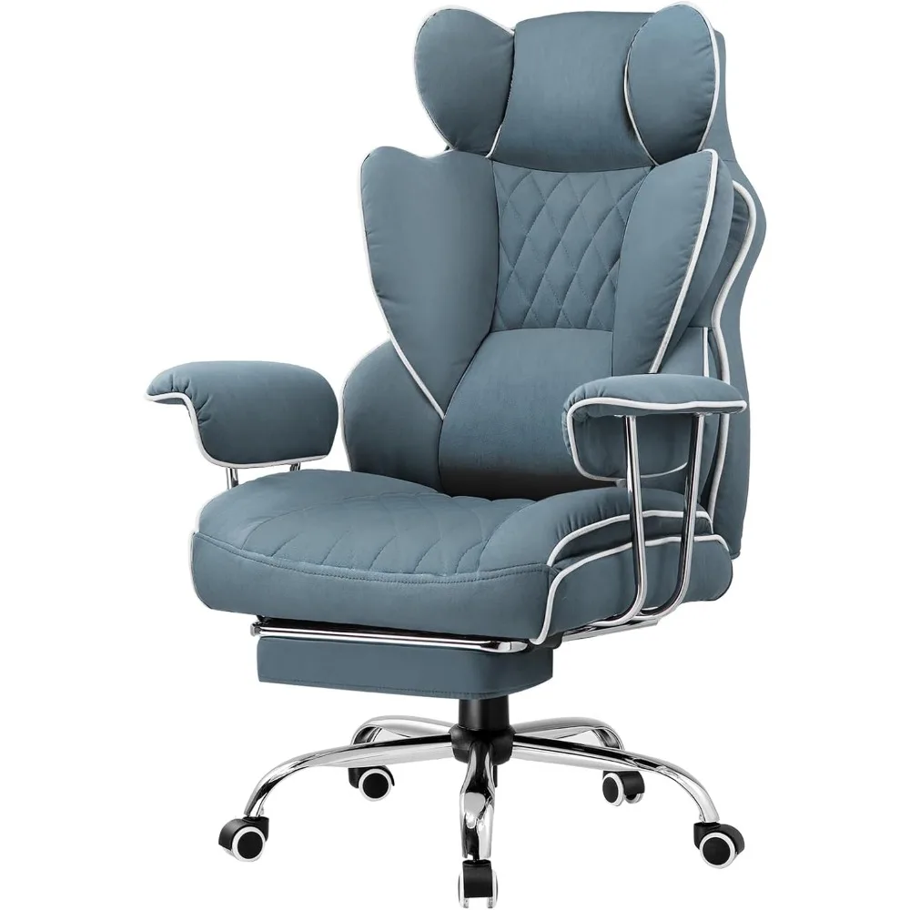 

Ergonomic Pocket Spring Lumbar Support Gaming and Office Chair for Comfortable Desk Use