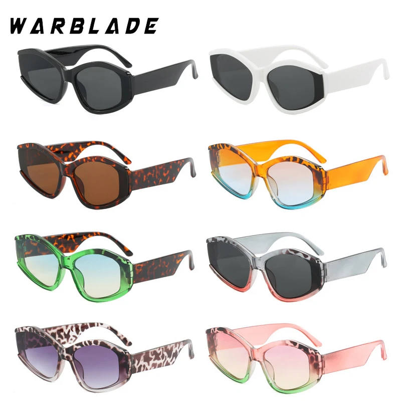 New Y2K Oval Cat Eye Sunglasses Future Brand Designer Sun Glasses Women Men Summer Traveling Outdoor Sports Shades UV400 Очки