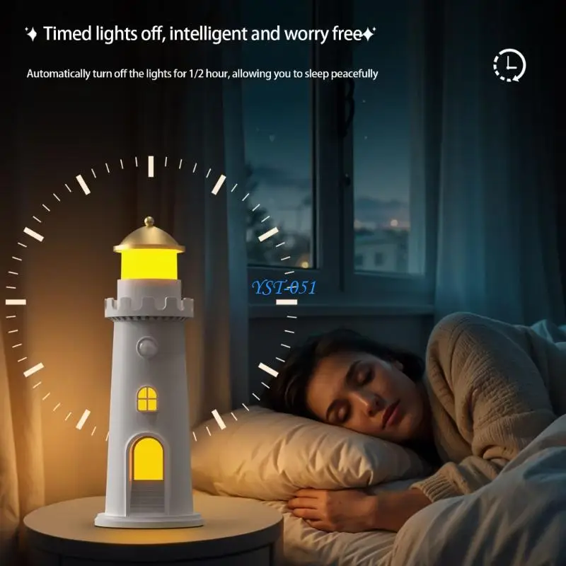 E15A Projection Lamp A Luxurious Aesthetic Lighthouse Decorative Piece