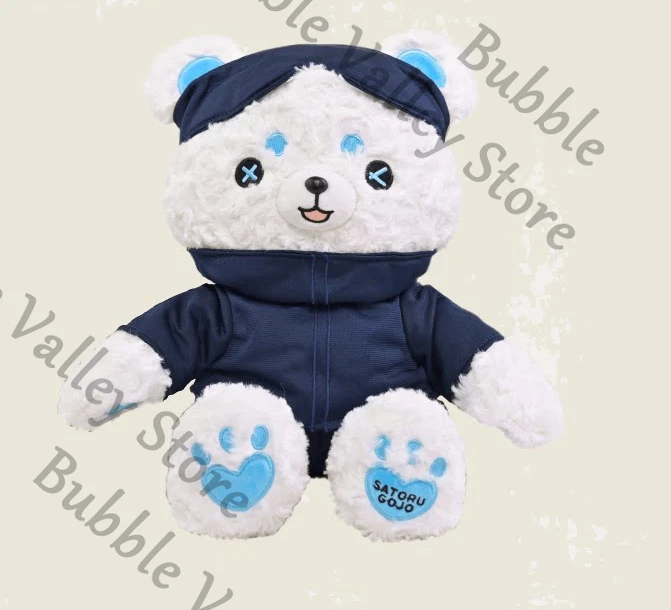 

Genuine Anime Jujutsu Kaisen Satoru Gojo Itadori Yuji Cosplay Fluffy Sitting Position Maumet Cartoon Puppet Throw Pillow Gift