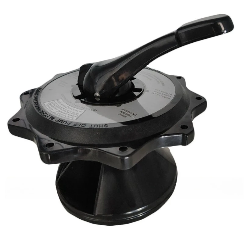 SPX0715BA3 Key Cap and Handle Assembly Compatible with Hayward Multi-Port Valves and Filters - Black 10 Set