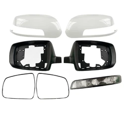 Auto Left Right Rear Heated Mirror Glass Cover Frame Turn Signal Light Bottom for KIA Sorento XM 2009 2010 2011 2012 2013 2014