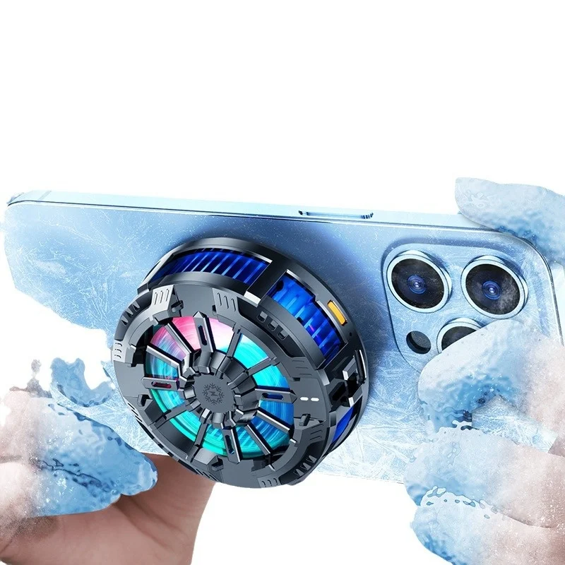 Resfriador Magnético RGB para Celular – Jogue Sem Aquecer!