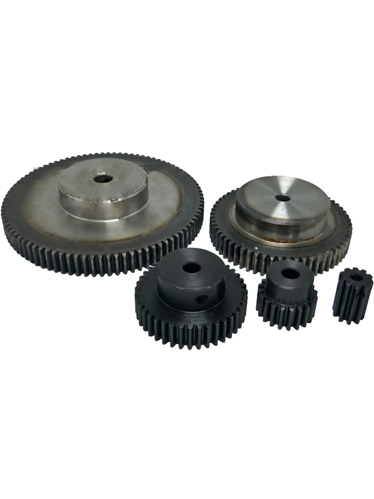 pinion gear 12Teeth 14teeth Mod 1 spur gear Bore 4mm 5mm 6mm 7mm Right Teeth steel CNC gear pignon engrenage