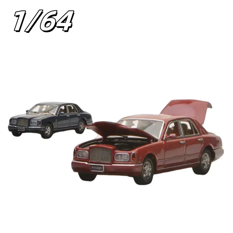 1:64 1998 Bentley Arnag diecasting alloy simulation model, children's collection of ornaments, for children's holiday gifts.