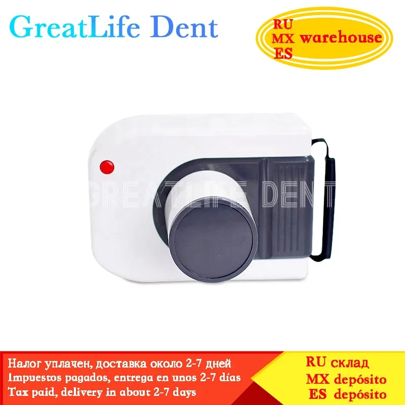 Mexico RU EU In Stock Greatlife Portable Dental X Ray Camera Original HyperLight X-ray Machine Wireless RVG Image Sensor System