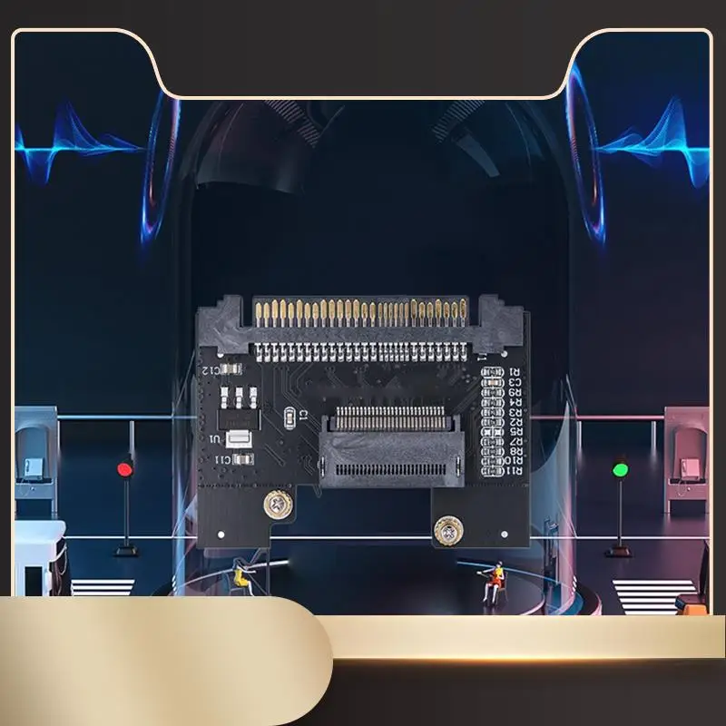 

Карта адаптера SSD EDSFF E1S SSD Genz Pcie к SFF-8639 Карта адаптера U.2 Аксессуар для ПК для настольного компьютера-N36R