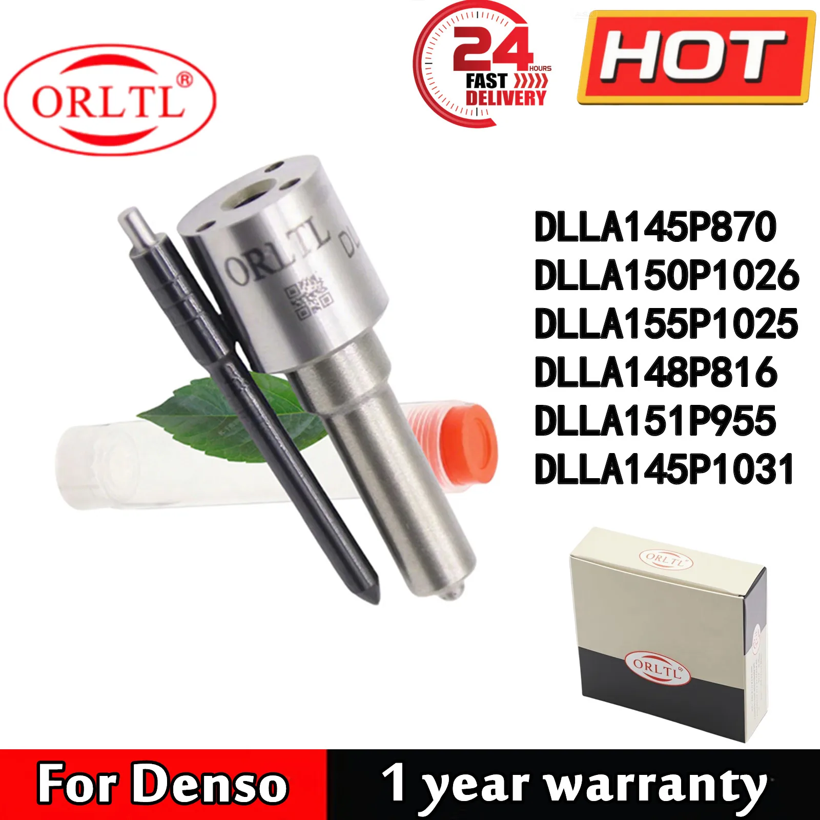 

DLLA148P816 DLLA151P955 DLLA145P1031 DLLA145P870 DLLA150P1026 DLLA155P1025 For DENSO New Diesel Common Rail Injector Nozzle