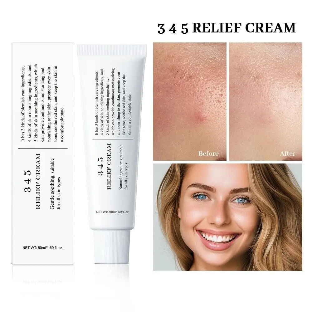 Intensive Repair 345 Relief Cream Soothing Vitamin C Face Cream Nourishing Moisturizing Intensive Repair Cream