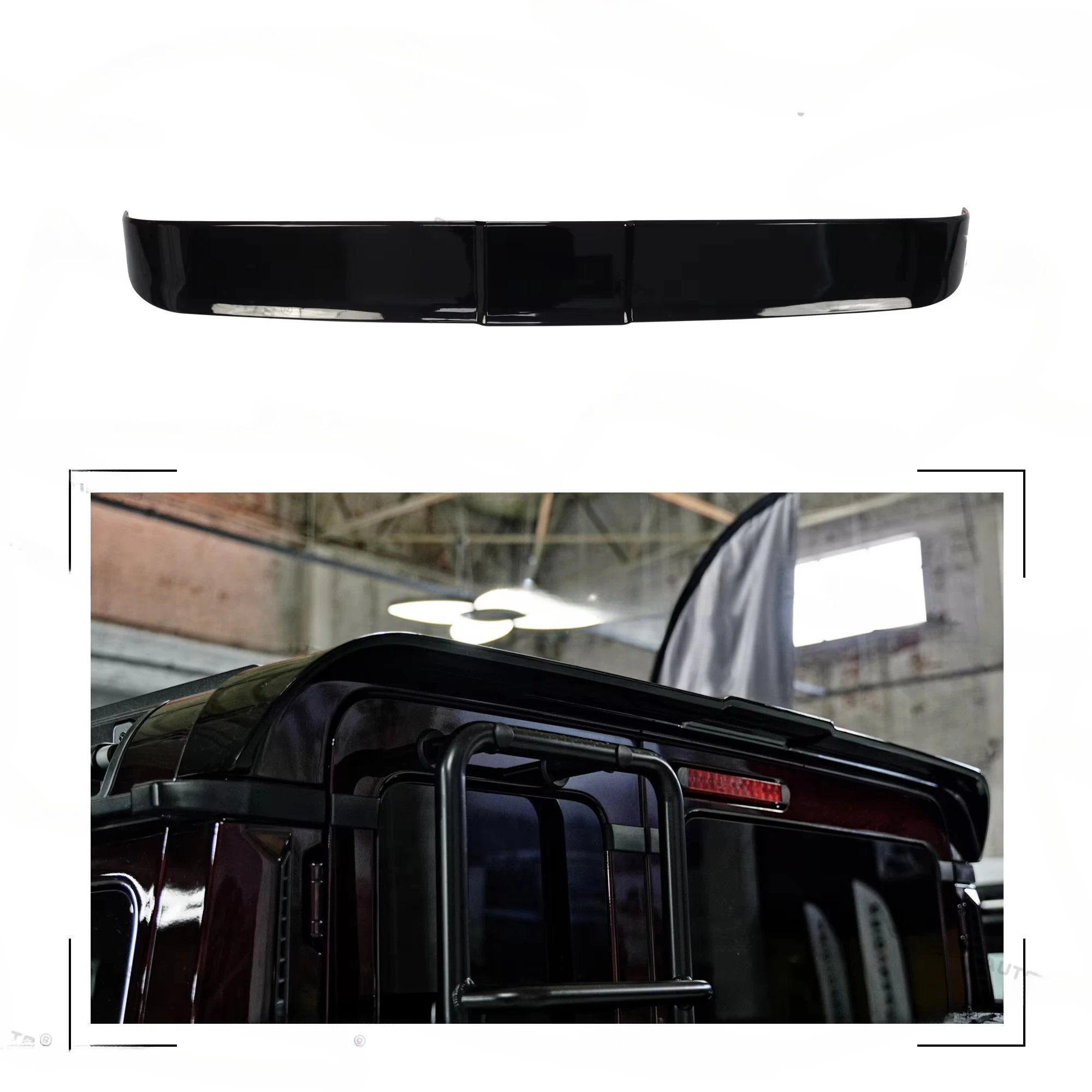 

New Products Car Exterior Accessories Car Rear Roof Spoiler Abs Car Wing Rear Spoiler for Ineos Grenadier Accessoriescustom