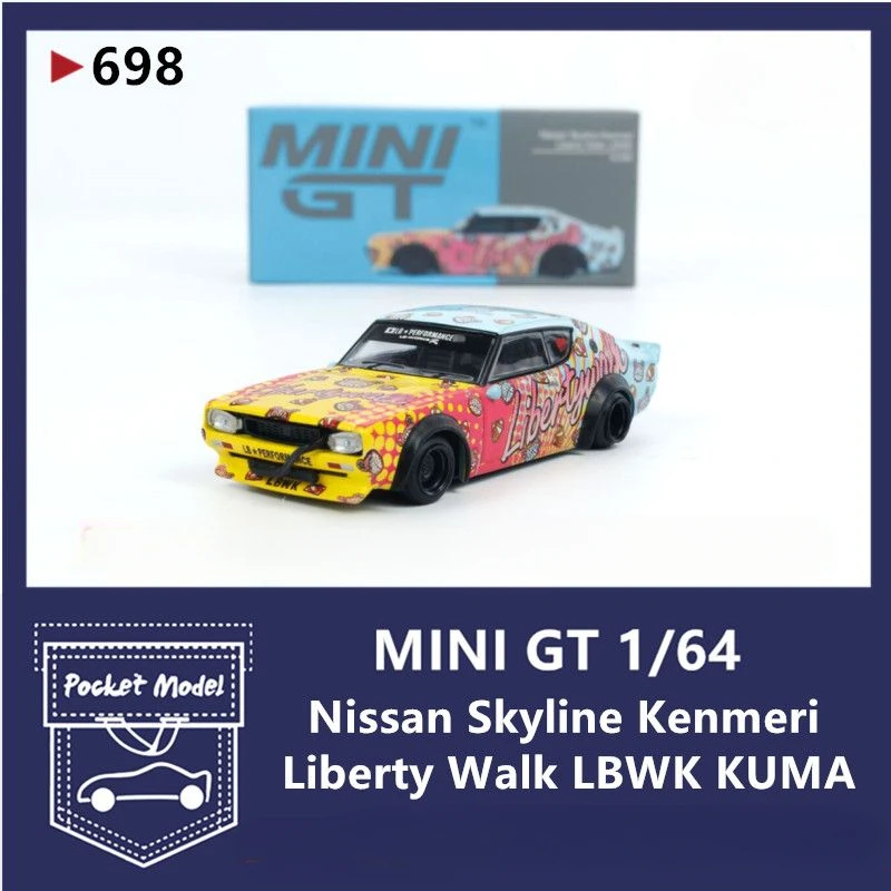 

TSM MINIGT 1:64 LBWK Nissan Skyline Kenmeri alloy model 698