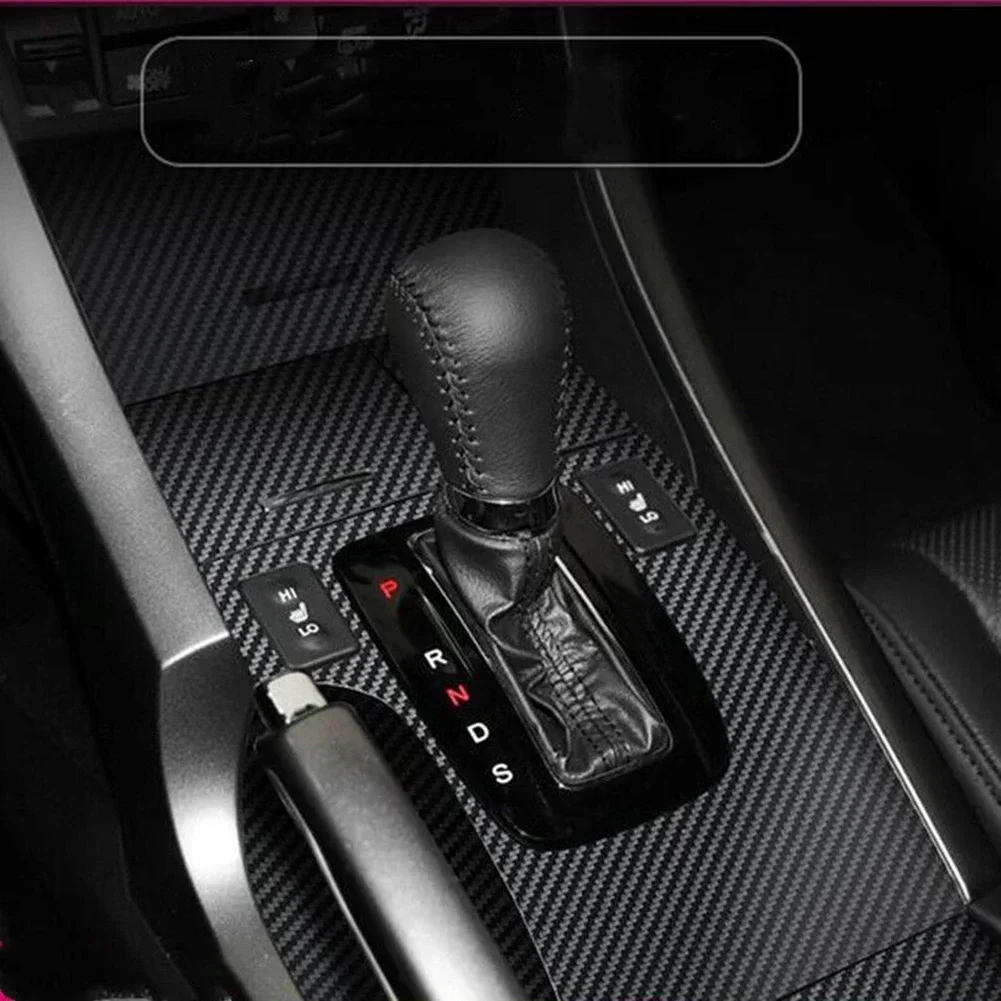 5D Car Interior Decor Stickers Vinyl Decals Carbon Fiber Style Trim For Acura TSX 2009 2010 2011 2012 2013 2014