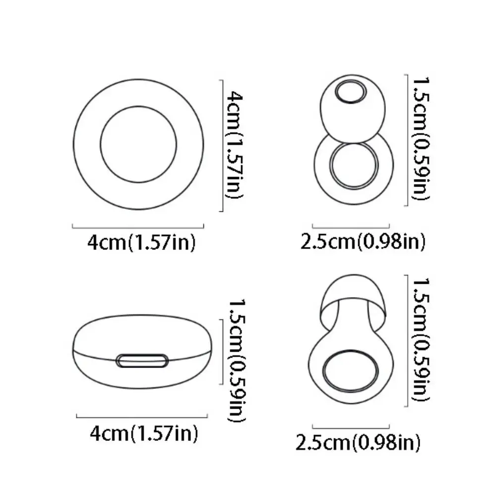 Silicone Material Anti-noise Earplugs Soft Texture Reusable Design Noise Cancelling Earplugs Super Soft Waterproof Feature