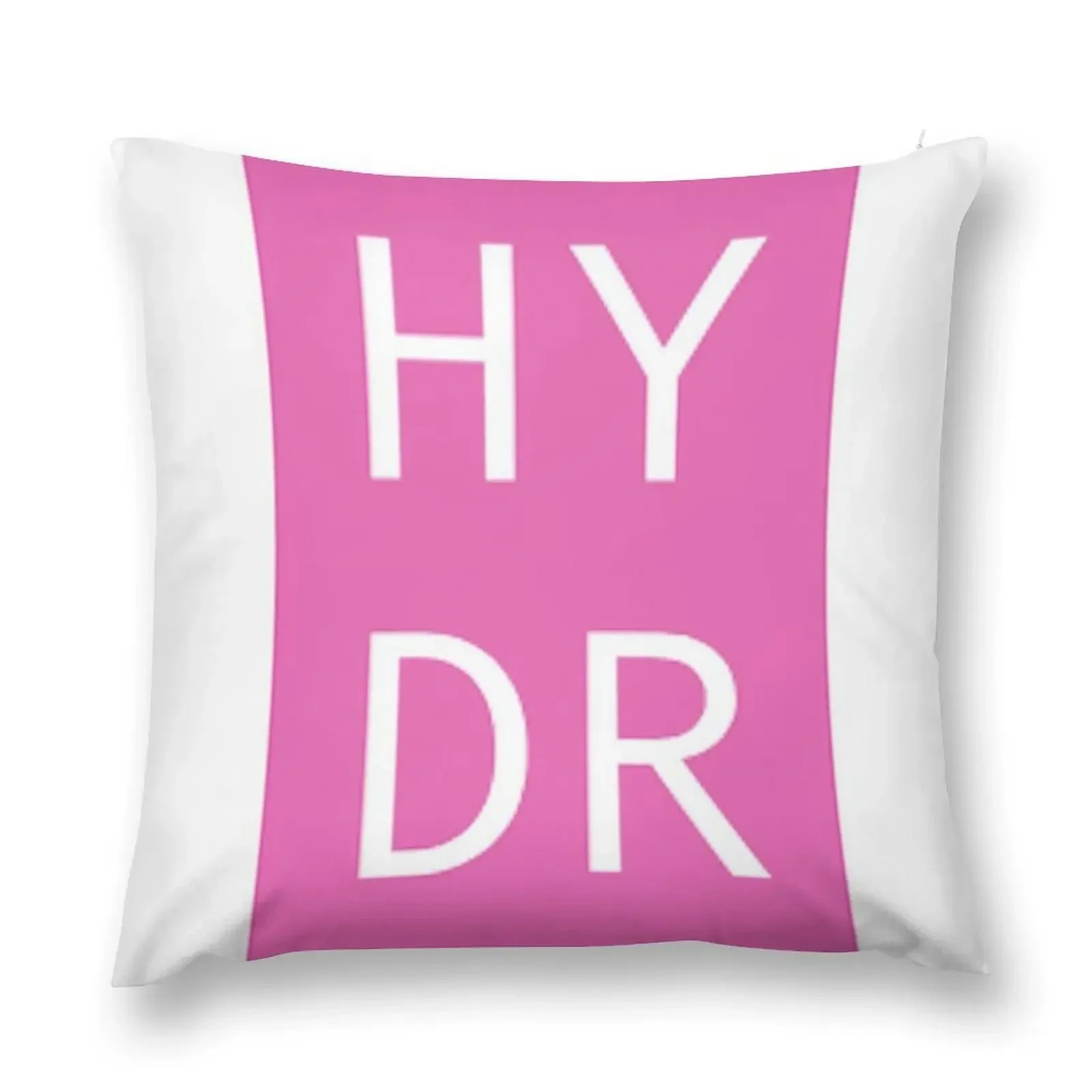 

HYDR (pink) Throw Pillow Pillowcase Cushion Embroidered Cushion Cover christmas decorations 2025 pillow