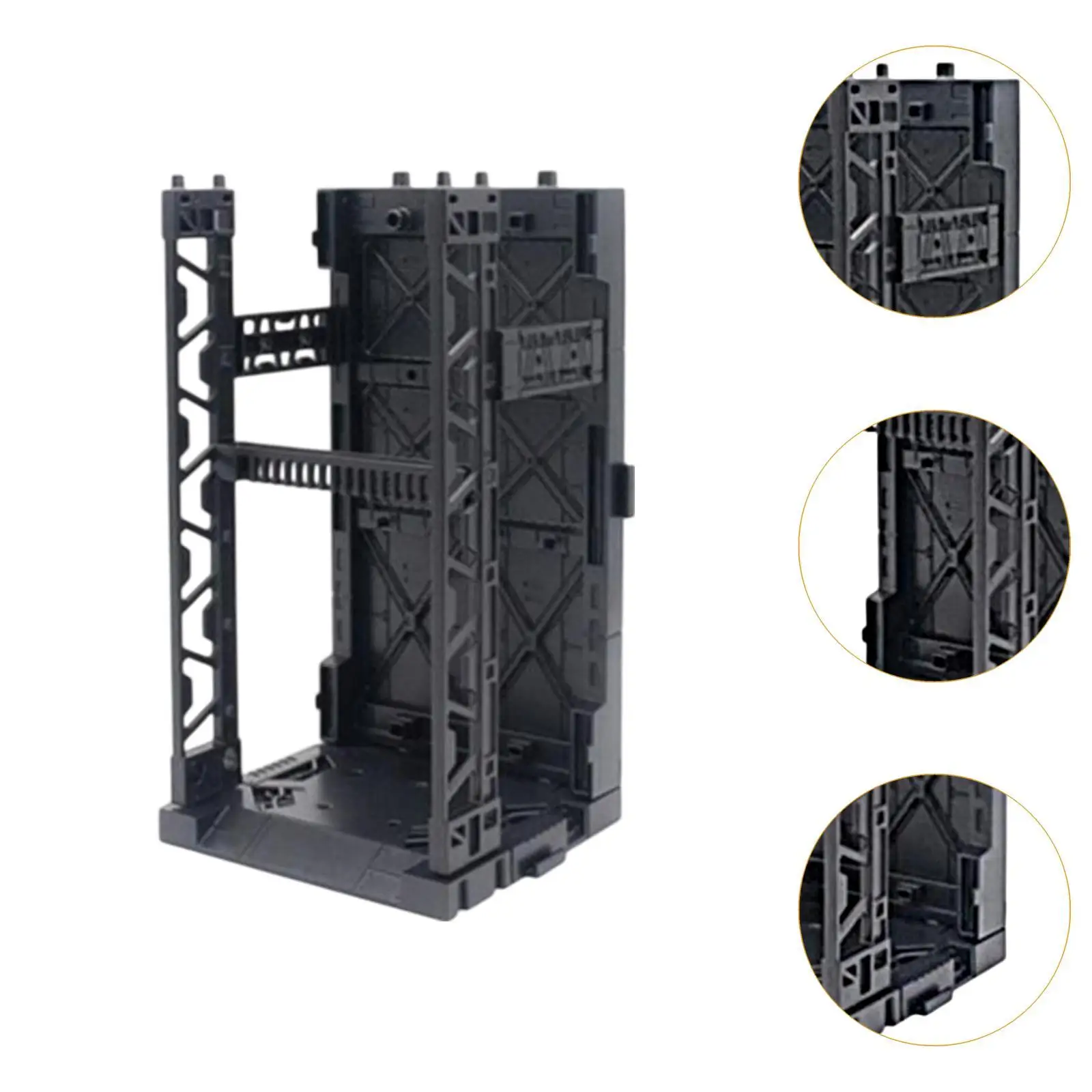 In elkaar grijpende displaybasis Lichtgewicht verjaardagscadeau Cartoon karakter opbergdoos Action Figure Stand Model Kit Displaystandaard