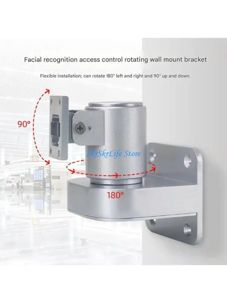 

E65E Secure Fixation Wall Mount Bracket for Face Recognition Systems Offering Universal Compatibility Aluminum Construction