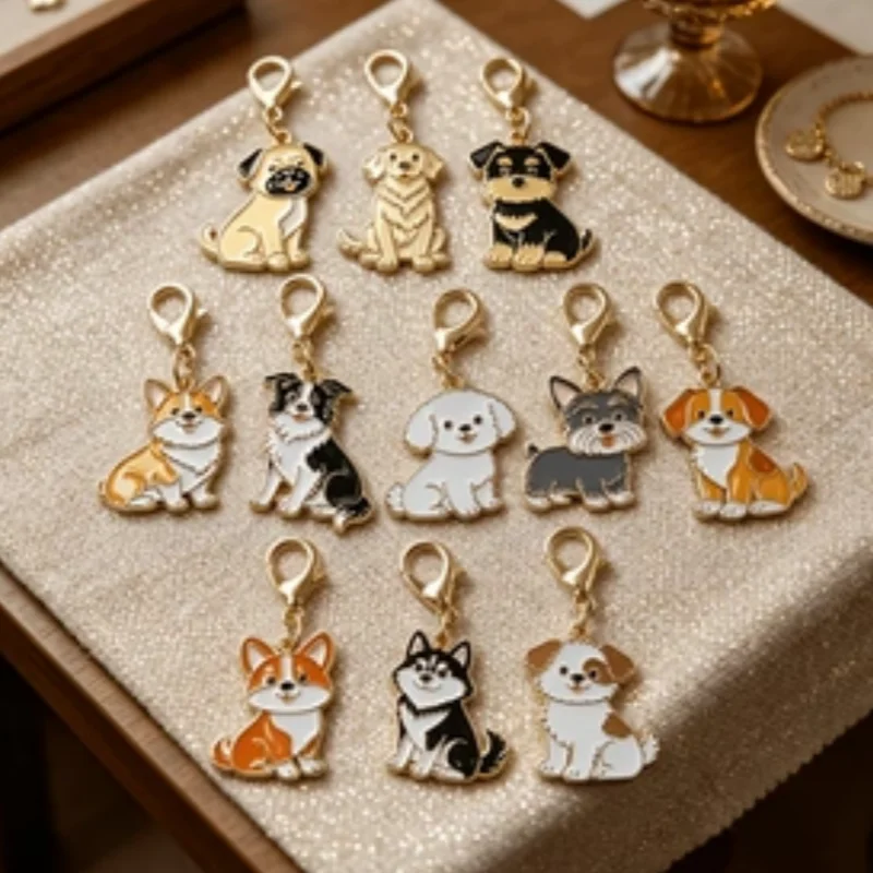 พวงกุญแจรูปสุนัขการ์ตูนน่ารัก - Women'S Keychain Accessories บทวิจารณ์และราคา