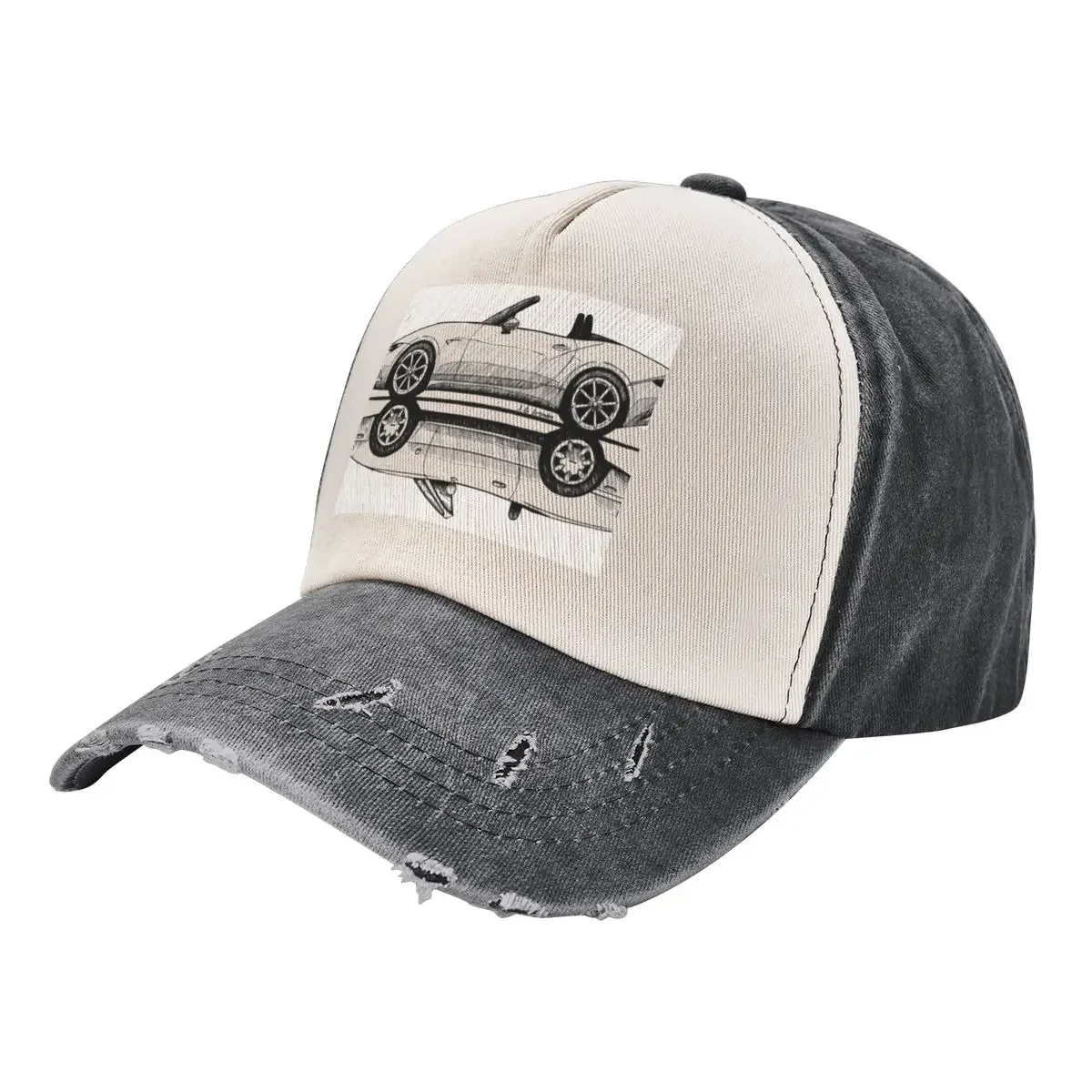 

My pen drawing of the Japanese sports car coupe roadster convertible ND and NA Baseball Cap Rave Visor Sunhat For Man Women's