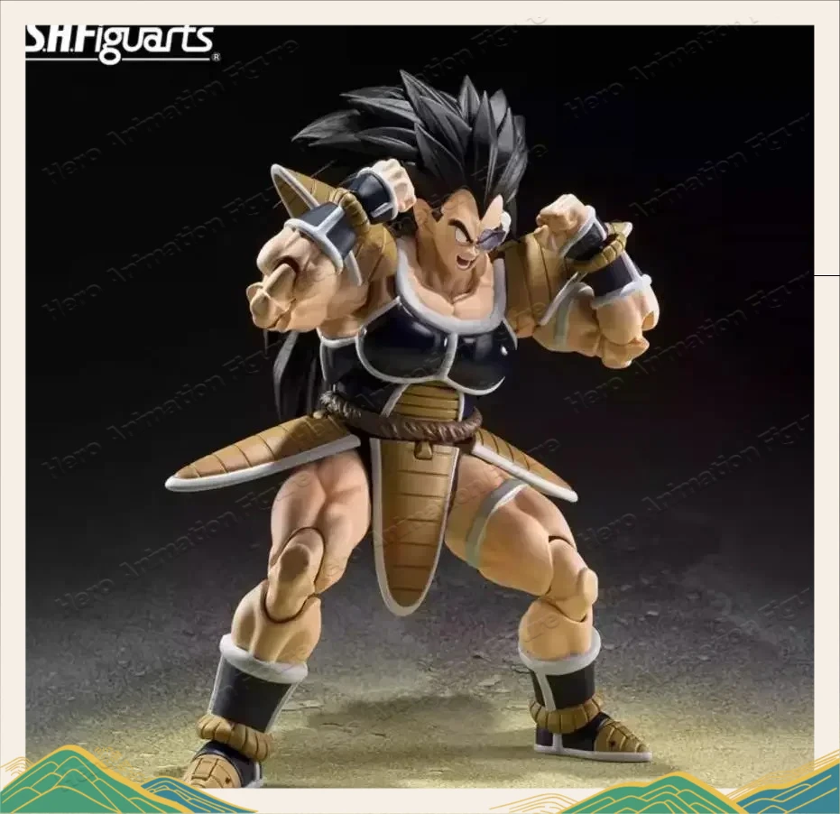 En Stock, Figura de Acción Original Sh Figuarts Sdcc Dragon Ball Z Raditz Son Gohan, Modelo de Juguete de Anime para Niños, Figura Coleccionable de Regalo