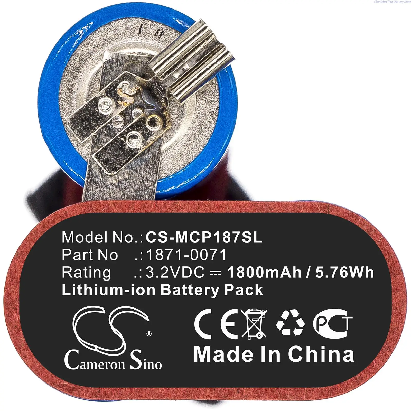 CS 3.2V 1800mAh Shaver Battery 1871-0071 for Moser Chrom Style Pro 1871, ChromStyle Pro 1871 +TOOL