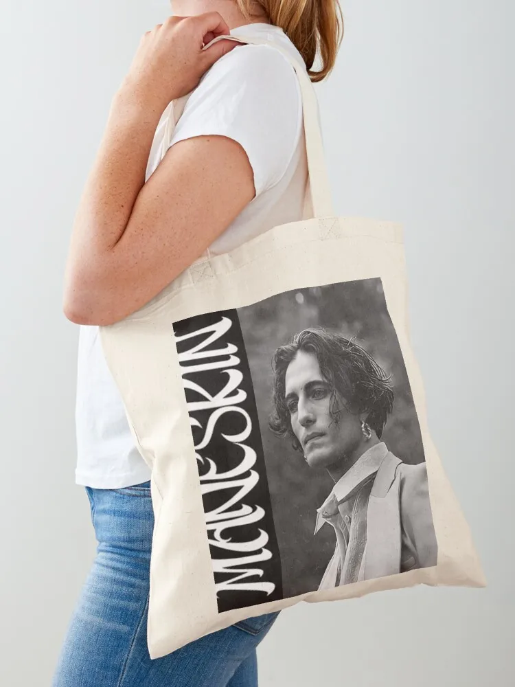 

Damiano David Maneskin Tote Bag sac pour femme hand bag ladies shopping cart bags Woman shopper bag