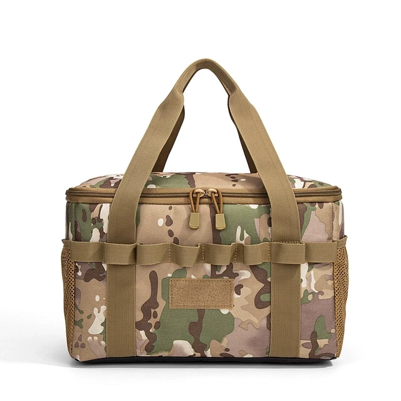 

Oxford Climbing Camping Picnic Bag Large Capacity Anti-collision Gas Stove Tool Storage Bag