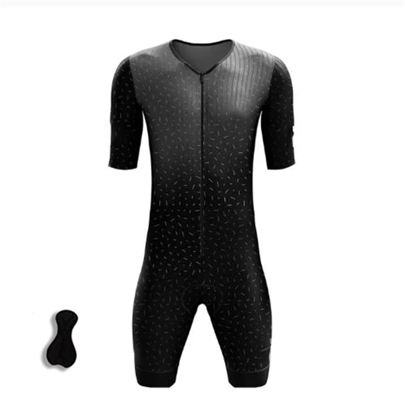 Wholesale Man's Custom Team Cycling Clothing Design Professional Cycling Jersey Triathlon Jumpsuit ,  Running  Clothing Jumpsuit