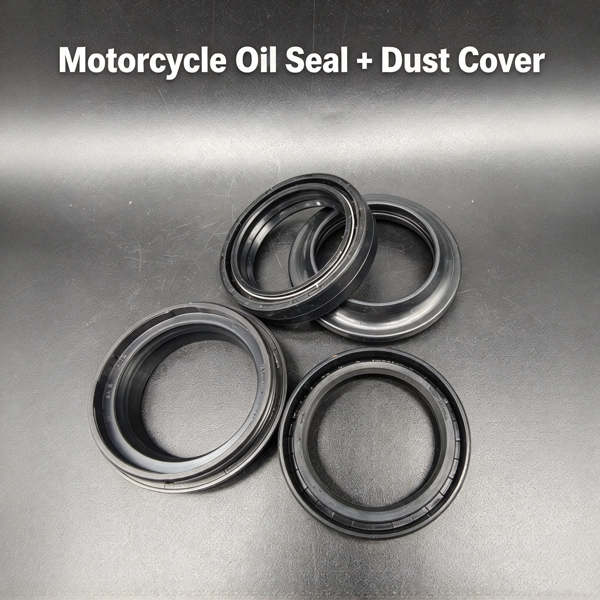 Fork Seal and Wiper Set for Harley Davidson FLHTCUSE 1690 EFI PRE 2006 FLHTCUSE4 1800 FL2 PR8 2009 FLHTI 1450 EFI FVW 2004-2006