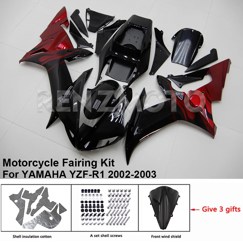 Fit for YAMAHA YZF-R1 2002-2003 Y1003-122a Frame Infill Panels Side Fairing Decorative Panel Motorcycle Accessories