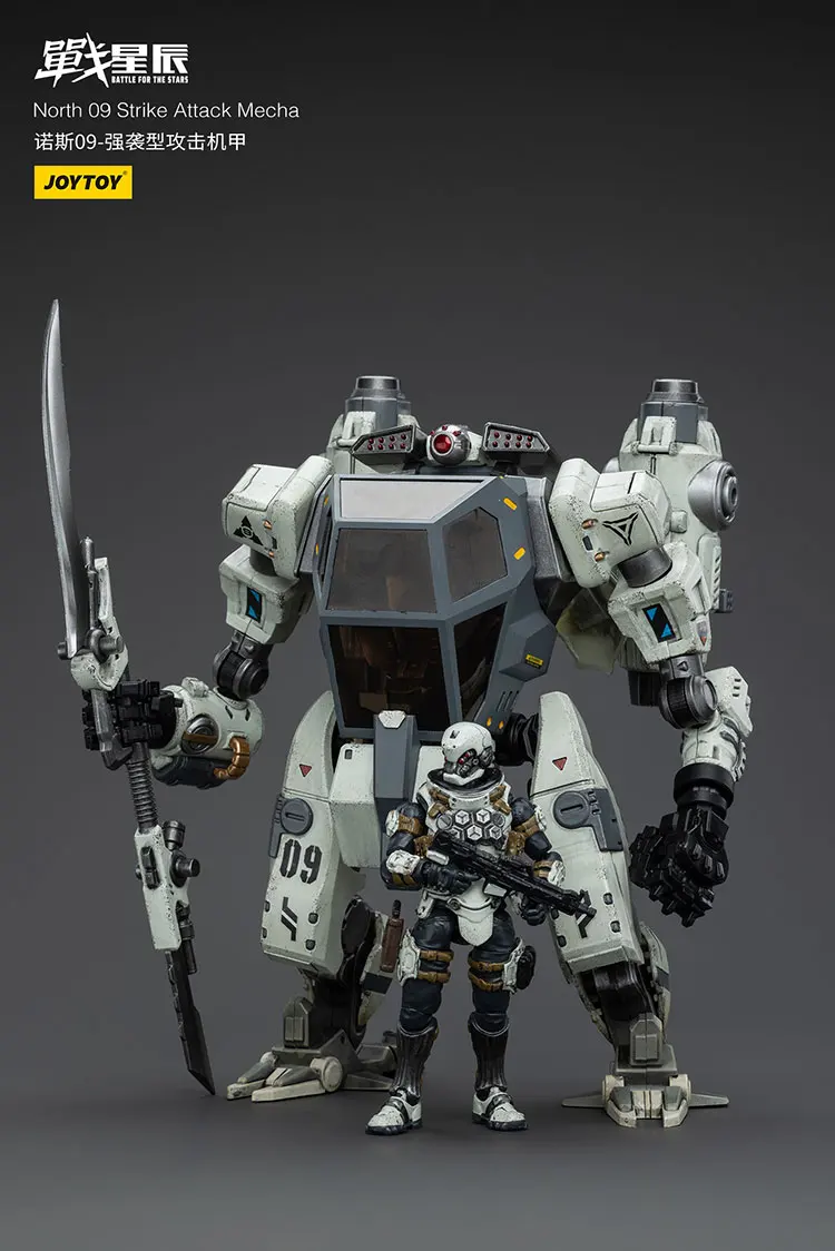

JOYTOY Battle For The Stars North 09 Strike Attack Mecha Action Figures Doll Collection Decoration Gift Model Original