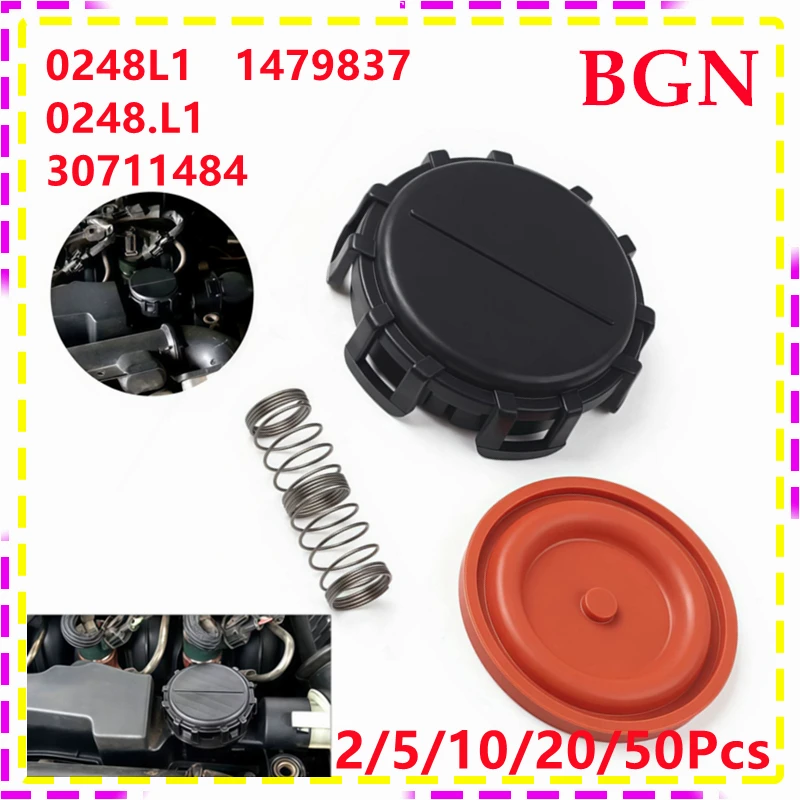 

2/5/10/20/50Pcs 0248L1 0248.L1 31259241 Engine Valve Cover Repair Kit With Membrane for Peugeot Citroen 1.6HDI/1.6D/1.6 TDCI