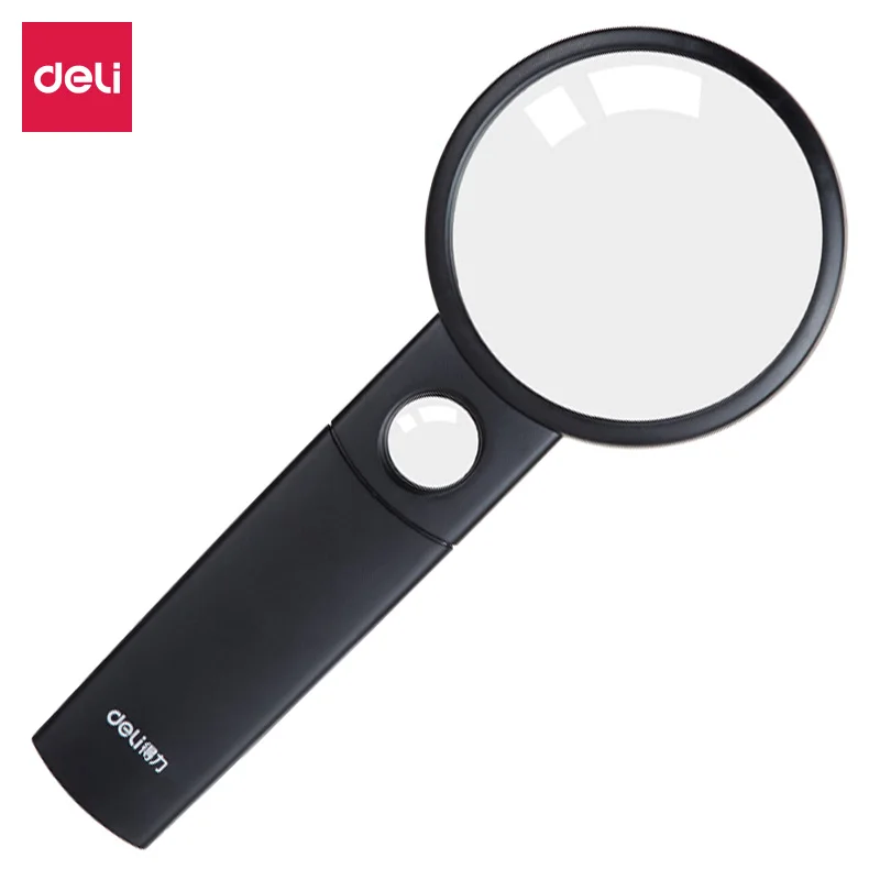 

Deli Elderly Reading Aid Identification Tool Ideal Magnifying Glass for Elderly Vision Improvement