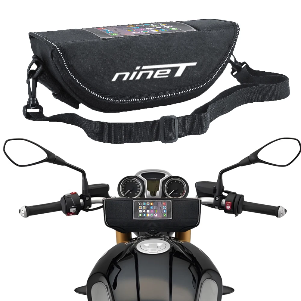 For BMW R nineT RnineT R nine T 2023 2024 Motorcycle Waterproof And Dustproof Handlebar Storage Bag