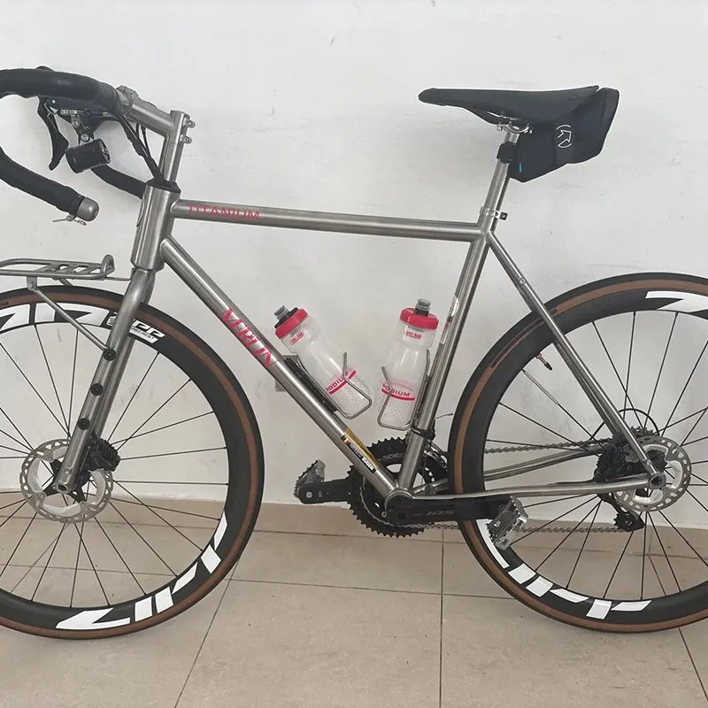 TIRIS-CR6 Gravel Integrated Full Internal Cable Routing Frame, Gravel Bike Frameset, Cyclocross Cycling Frame, 700C /29“Custom